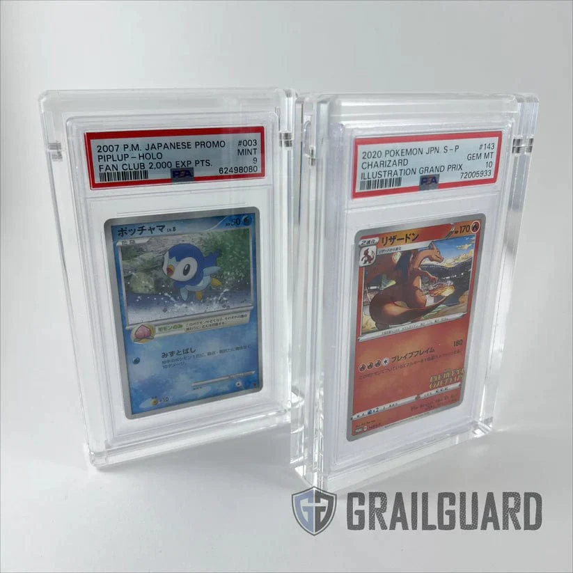 Graded Card Premium Acrylic Magnetic Ultra Thick Display Case - Grail – 3rd  Down Displays