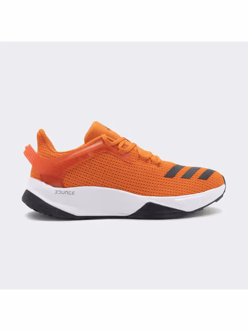 Orange running sneaker