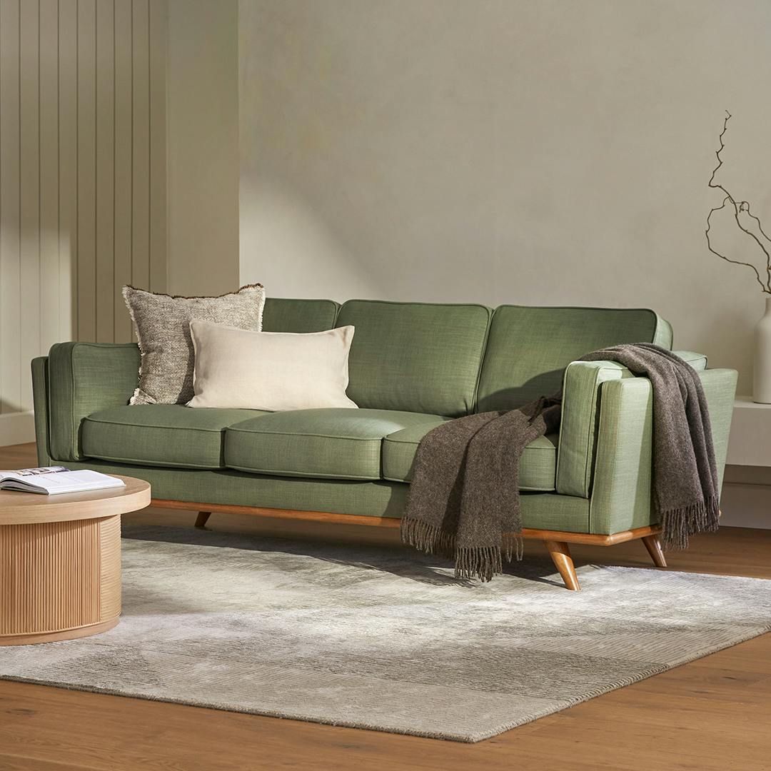 Wooden sofas