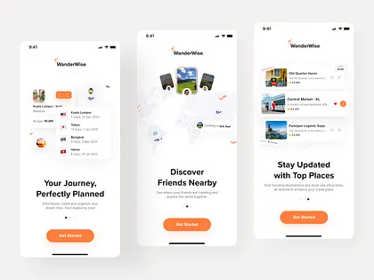 Travel App UI