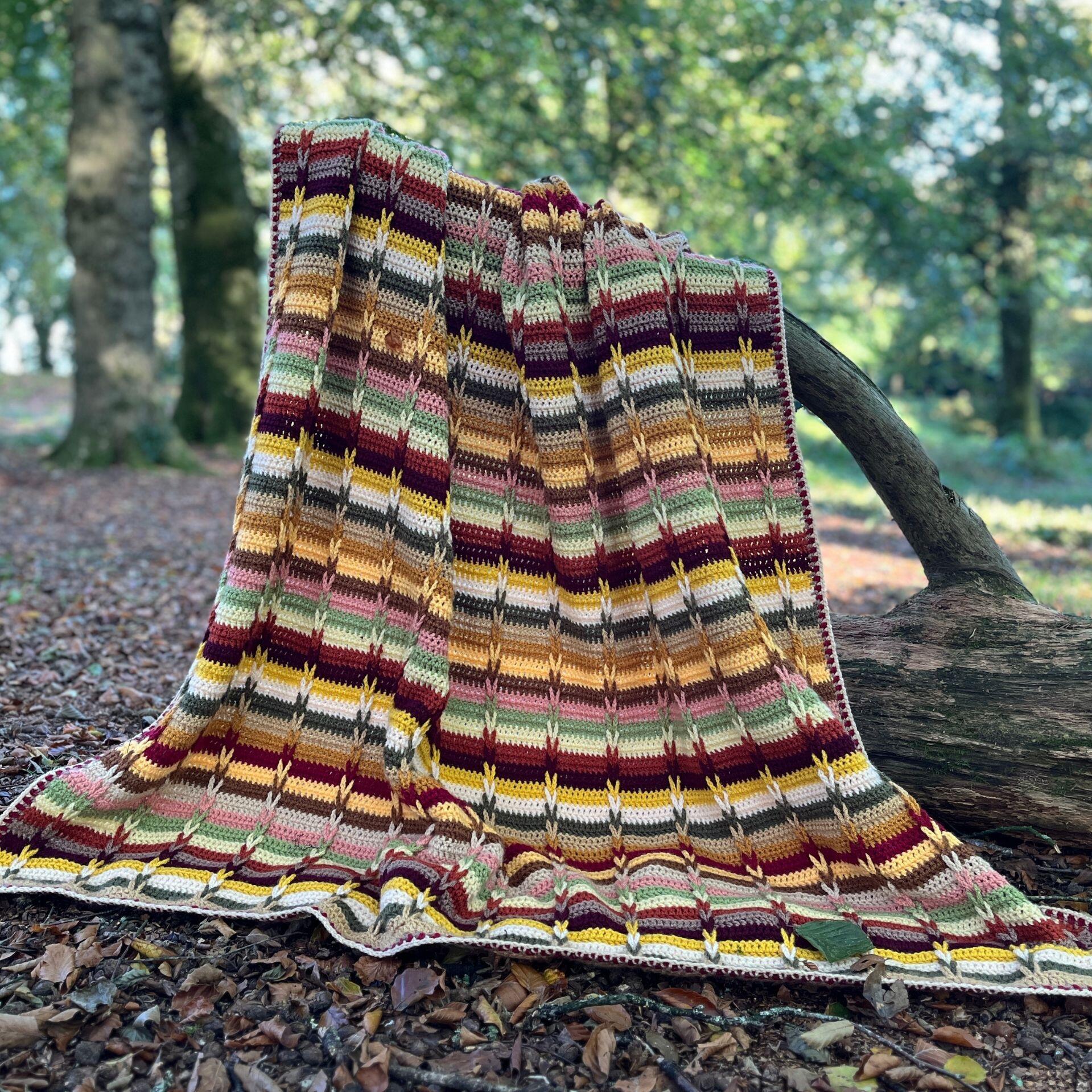 Fall into Autumn Crochet Blanket Pattern - PDF Digital Download | Ophelia  Talks Crochet