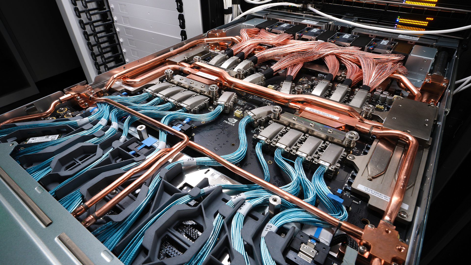 NVIDIA Blackwell server installation data center GPU hardware
