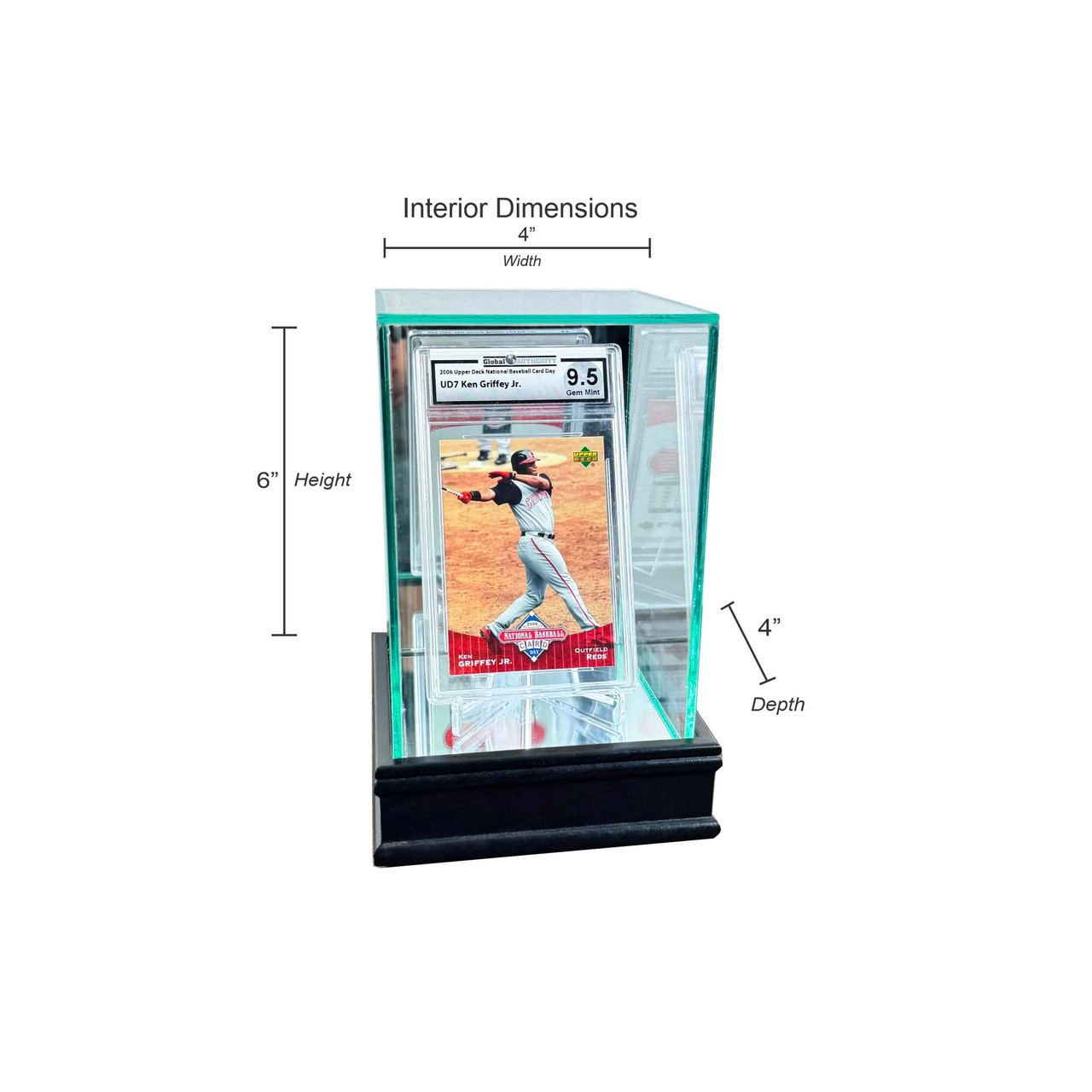 Single Graded Sports Card Display Case