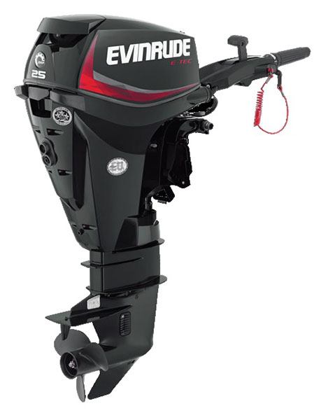 Evinrude E-TEC 25 HP (E25DGTL), Roscoe IL | New Boat Engines for Sale: Specs, Price | Graphite