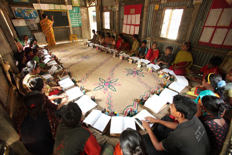 BRAC Bridge School Classroom