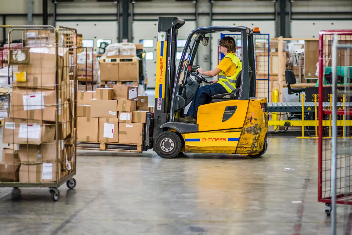 Forklift Warehouse Operations