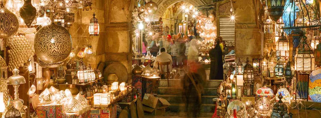 Khan El Khalili bazaar Cairo Egypt trip