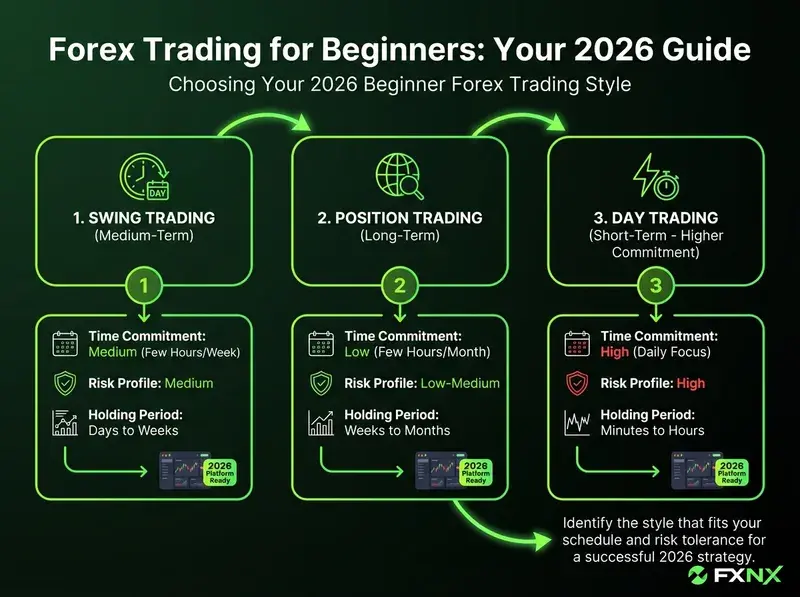 Forex Trading Styles Swing Position Day Trading
