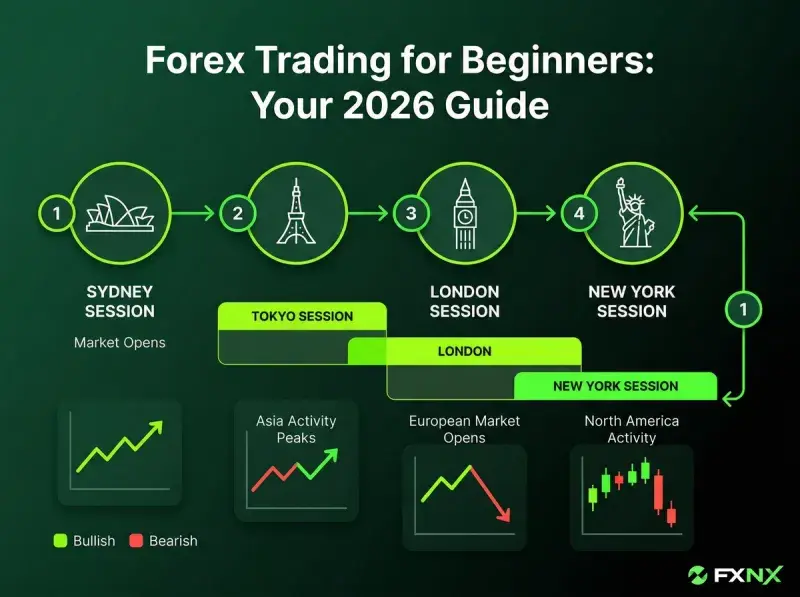 Forex Trading Sessions Sydney Tokyo London New York