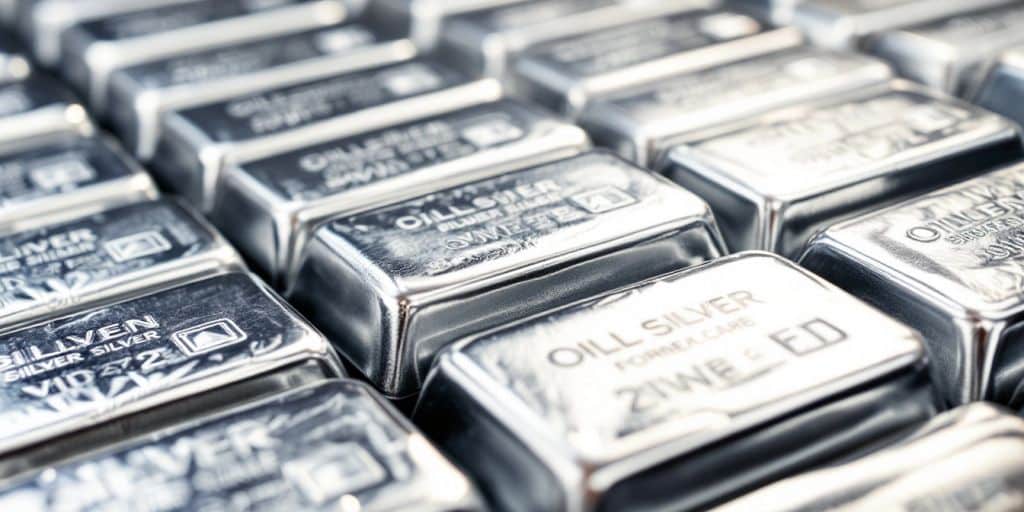 Silver bars precious metal