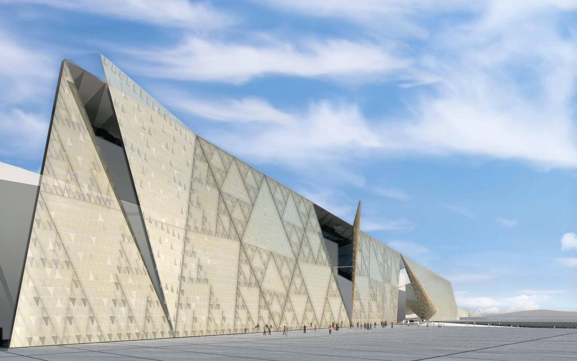 Egypt tour packages with flights include visits to the Grand Egyptian Museum