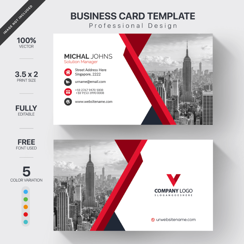 Corporate Card Set