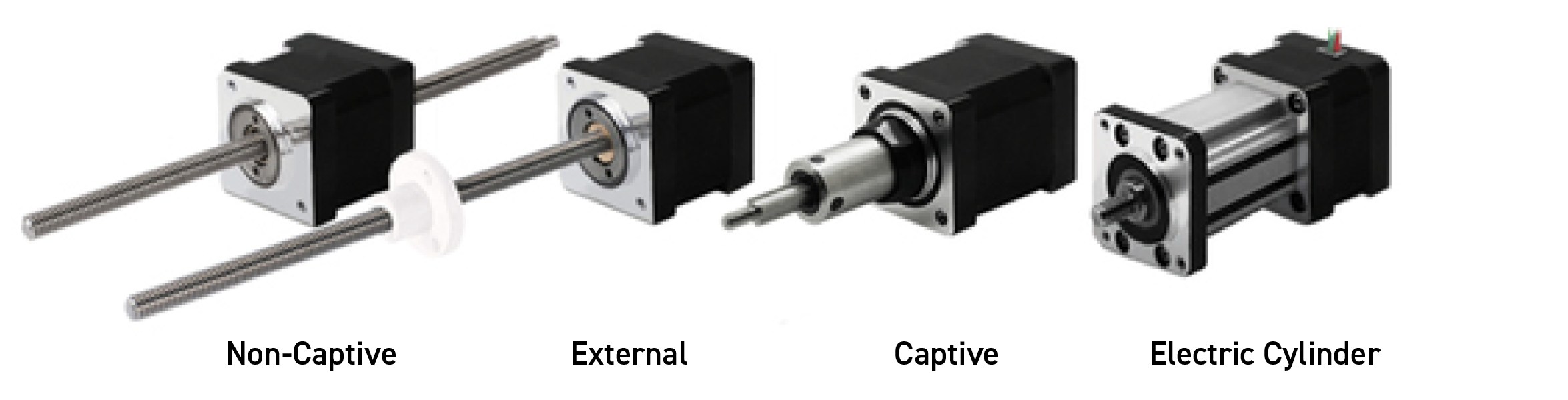 Understanding the Types of Linear Actuators: External Linear, Captive, Non- Captive, and Electric Cylinder — Dings Motion USA