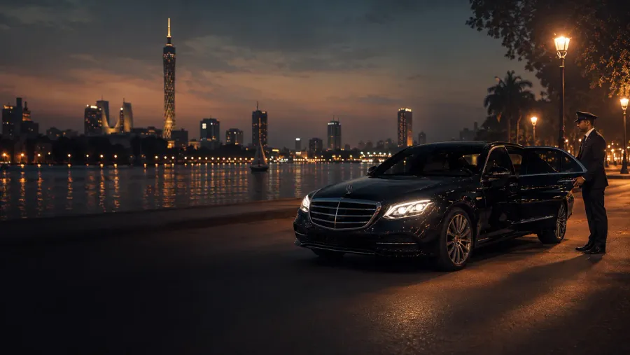 Egypt tour packages with flights enhanced by luxury car rental with driver in Egypt