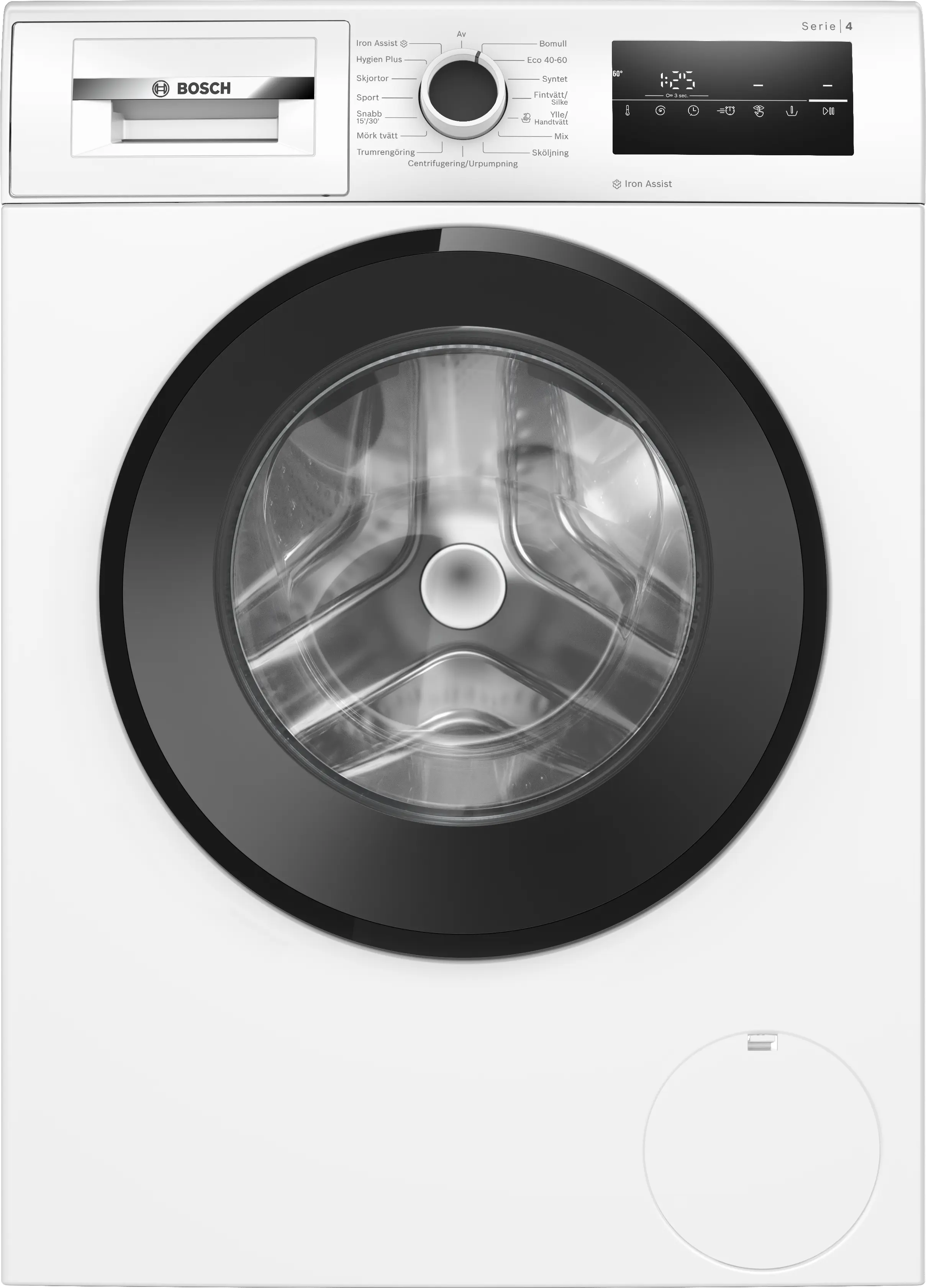 BOSCH Serie 4 Tvättmaskin WAN2829ESN – frontvy