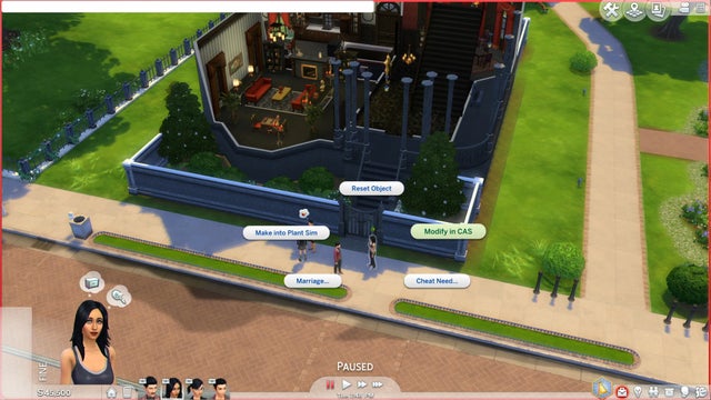 Отладочные предметы The Sims 4 после bb.showhiddenobjects