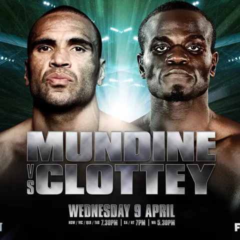 Mundine Clottey poster