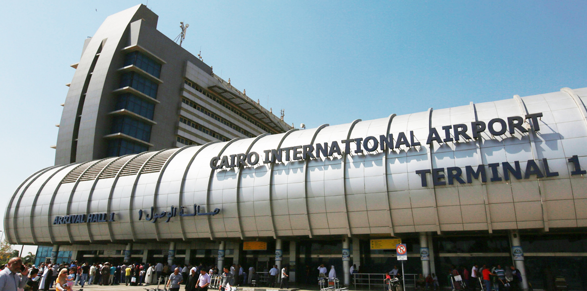 Egypt tour packages with flights arrive at Cairo International Airport