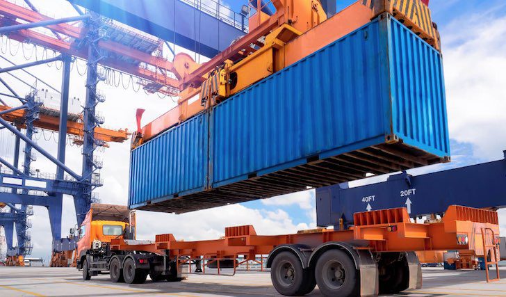 Container Crane Loading