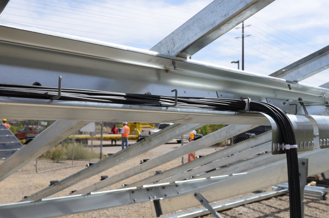 PV Cable Tray Application
