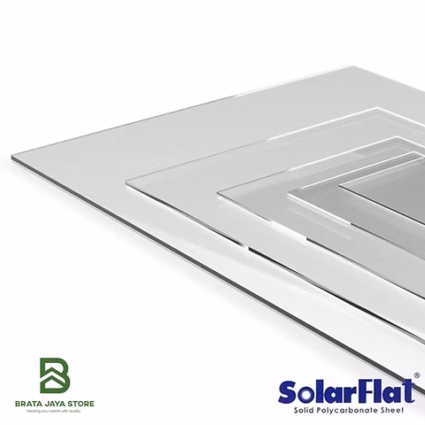 Atap Poly Karbonate Solarflat Solid