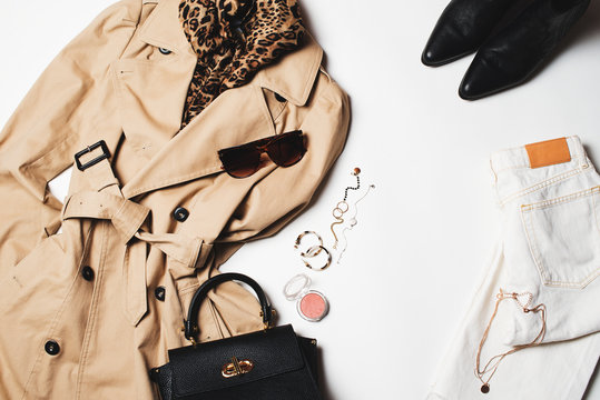Selection flatlay