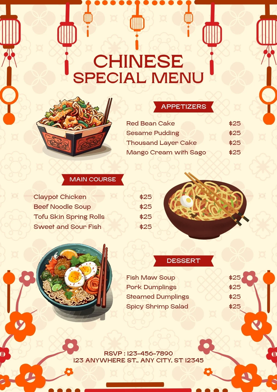 Restaurant Menu