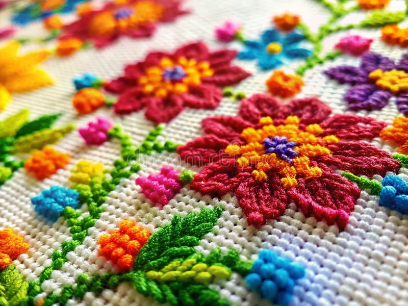 Colorful Cross Stitch