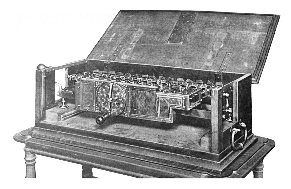 Leibniz original drawing