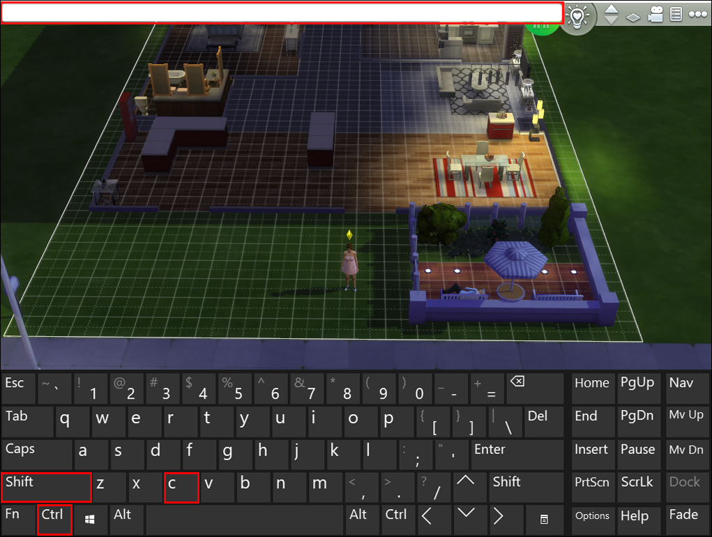 Консоль читов The Sims 4: Ctrl + Shift + C