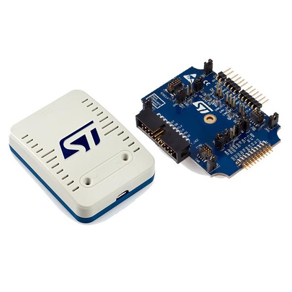 پروگرامر STLINK-V3SET و برد آداپتور