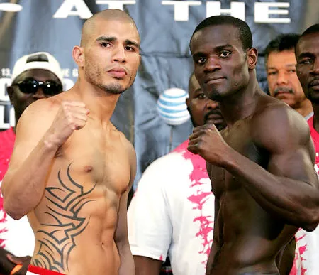Cotto Clottey weigh-in