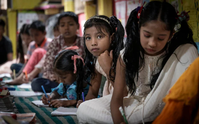 BRAC School Children Classroom
