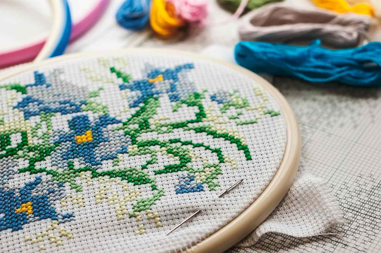 Cross Stitch Hoop
